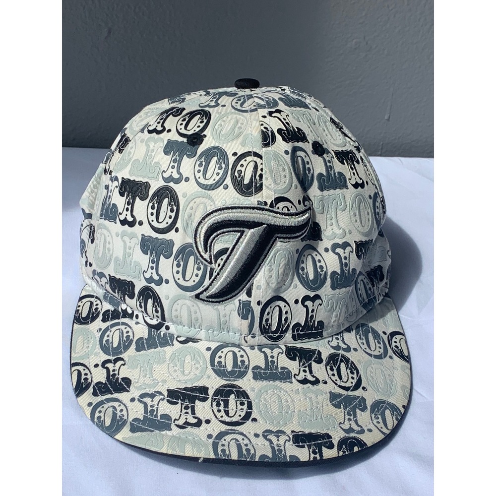 New Era 59FIFTY Texas Rangers MLB Fitted Hat Size 7 1/2 Monogram Print #906 - Picture 2 of 5